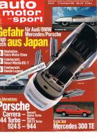 27. November 1985 - Auto Motor und Sport Heft 24