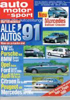28. Dezember 1990 - Auto Motor und Sport Heft 1