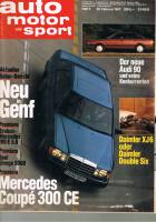 28. Februar 1987 - Auto Motor und Sport Heft 5