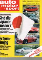 28. März 1987 - Auto Motor und Sport Heft 7