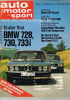 28. September 1977 - Auto Motor und Sport Heft 20