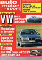 29. November 1991 - Auto Motor und Sport Heft 25