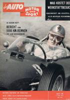3. Juni 1961 - Das Auto Motor und Sport Heft 12