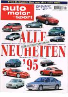 30. Dezember 1994 - Auto Motor und Sport Heft 1