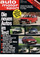 4. November 1981 - Auto Motor und Sport Heft 22