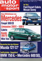 5. April 1991 - Auto Motor und Sport Heft 8