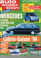 5. November 1993 - Auto Motor und Sport Heft 23