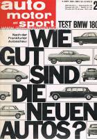 5. Oktober 1963 - Auto Motor und Sport Heft 20
