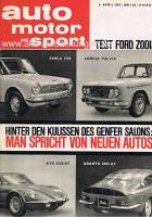 6. April 1963 - Auto Motor und Sport Heft 7