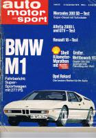 6. Dezember 1978 - Auto Motor und Sport Heft 25