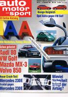 6. September 1991 - Auto Motor und Sport Heft 19