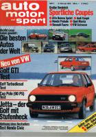 8. Februar 1984 - Auto Motor und Sport Heft 3