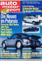 9. Februar 1990 - Auto Motor und Sport Heft 4