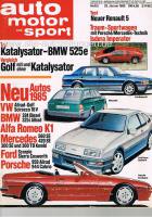 23. Januar 1985 - Auto Motor und Sport Heft 2