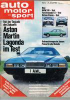 27. Januar 1982 - Auto Motor und Sport Heft 2