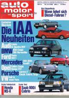30. Juni 1989 - Auto Motor und Sport Heft 14