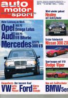 14. Juli 1989 - Auto Motor und Sport Heft 15