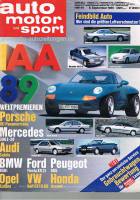 8. September 1989 - Auto Motor und Sport Heft 19