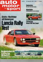22. Septemeber 1982 - Auto Motor und Sport Heft 19