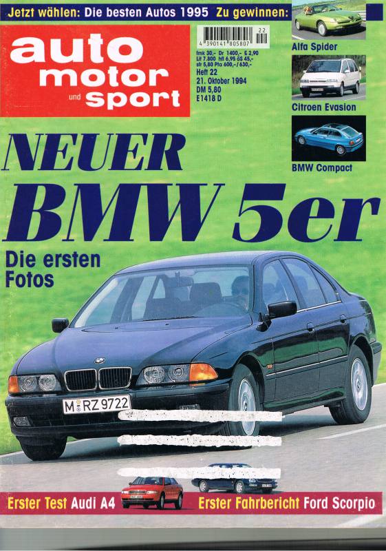 BMW ▻ Tests & Fahrberichte, aktuelle Neuvorstellungen, Erlkönige, Oldtimer  - AUTO MOTOR UND SPORT