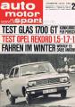 Opel Rekord, Glas 1700 GT, Fiat ...