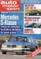 Mercedes S-Klasse, Audi 100 2.8 ...