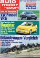 VW Passat VR 6, Ford Scorpio 24 ...