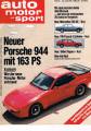 Porsche 944, VW Passat GLS 5, Me...