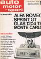 Alfa Romeo Giulia Sprint GT, Gla...