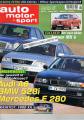 Audi A6, BMW 528i, Mercedes E 28...