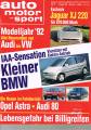 Opel Astra, Audi 80 2.8 E, Cabri...